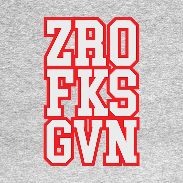 ZRO FKS GVN by Toby Wilkinson